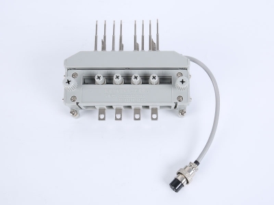 HH102B單相-PC-國網(wǎng)、南網(wǎng)下出線(xiàn)表座帶輔助端子（105、125MM-孔距，M8螺桿）